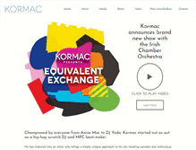 Tablet Screenshot of djkormac.com